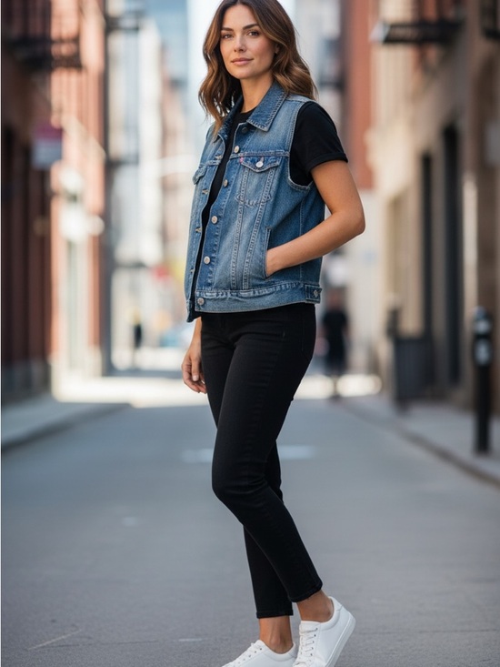 Levi's Jackets & Blazers - Levi’s Denim Vest, size small, like new condition